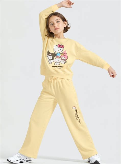 Buy Girls Hello Kitty Trousers Set Online at just Rs. 999.0 ...