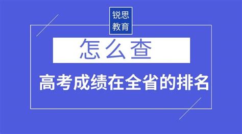 2023年贵阳高考成绩排名查询,贵阳高中高考成绩排名