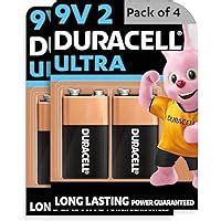 Duracell Ultra Alkaline 9V Batteries, Pack of 2 : Amazon.in: Electronics