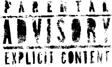 Parental Advisory PNG transparent image download, size: 1743x1051px