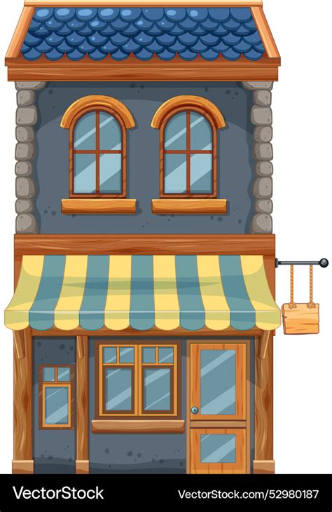 Two-Storey Shop Vector 的图像结果