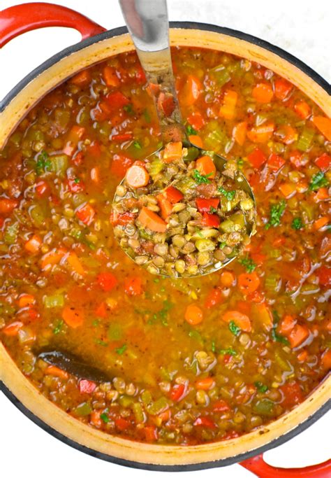 Sopa de Lentejas (Mexican Lentil Soup) - GypsyPlate