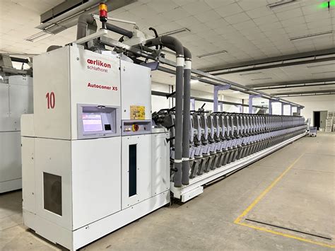 Used Schlafhorst Auto Coner X5 Year 2013 60 Spindles Loepfe Zenit Yarn ...