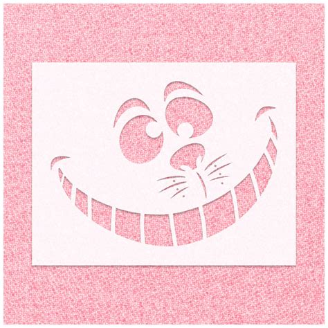 Cheshire Cat Printable Pumpkin Stencil Crepy - Printable Stencils