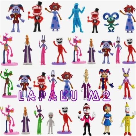 Jual Figure The Amazing Digital Circus Ragatha Zoomble Gangle isi 12pcs ...