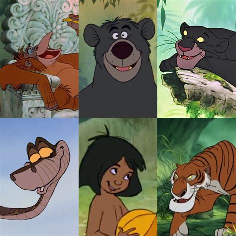The Jungle Book | Jungle book disney, Jungle book characters, Jungle book