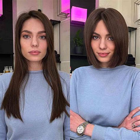 Above Shoulder Length Hairstyles Straight Hair