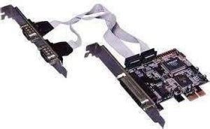 Enter PCI EXPRESS 2PORT SERIAL & 1 PORT PARALLEL CARD Network Interface ...
