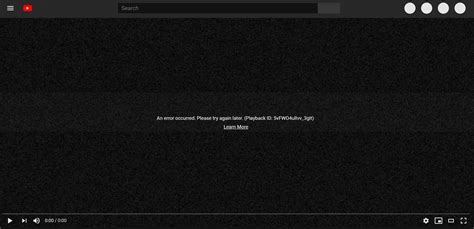 Troubleshooting YouTube Error: Resolve Playback Issues
