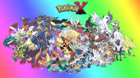 Pokemon X And Y Legendary Wallpaper