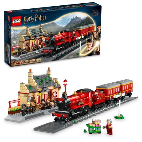 LEGO Harry Potter Hogwarts Express & Hogsmeade Station 76423 Building ...