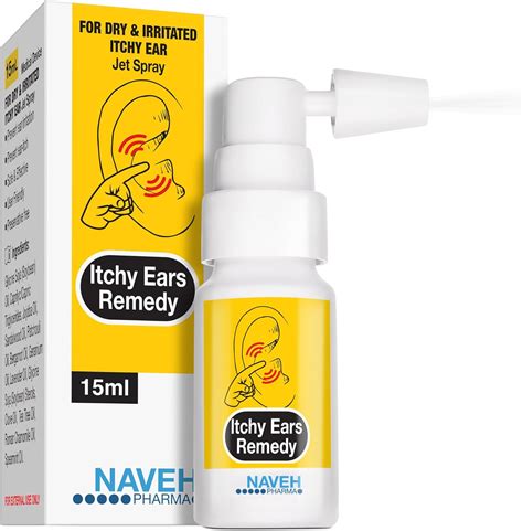 Amazon.com: NAVEH PHARMA® Itchy Ears Remedy Ear Cleaning and Itch ...