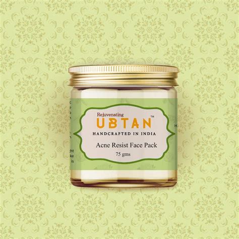 Acne Resist Face Pack – Rejuvenating UBTAN
