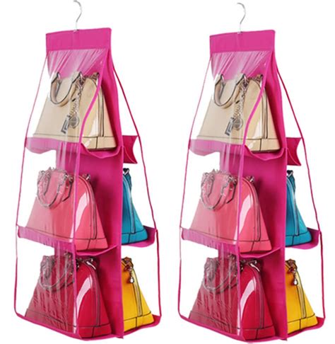 Kuber Industries Multiuses PVC Double Sided Hanging Organizer for ...
