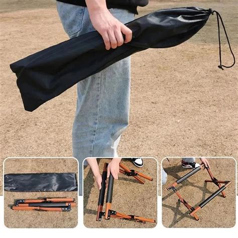 Foldable Cooler Stand Rack: Heavy-Duty Alloy Camping Table for Ice Buc ...