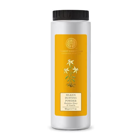 Forest Essentials Silken Dusting Powder Honey & Vanilla | Natural Body ...