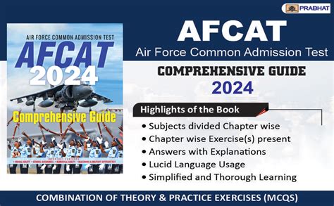 AFCAT 2024 Comprehensive Guide (Air Force Common Admission Test ...