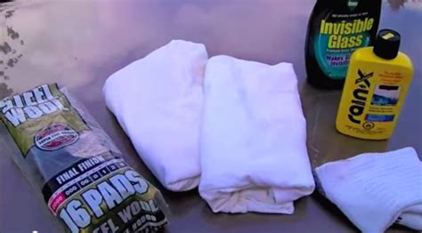 Image result for Using Steel Wool On Windshield