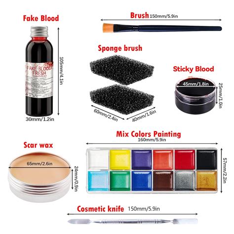 PillyBalla Professional Halloween SFX Special Effects Makeup India | Ubuy