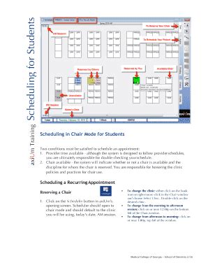 Fillable Online scheduling-students-manual.docx Fax Email Print - pdfFiller