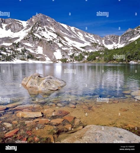 tendoy lake in the pioneer mountains near dillon, montana Stock Photo - Alamy