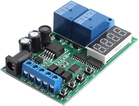 Buy 5V - 24V Motor Controller Motor Forward/Reverse Controller Timing ...