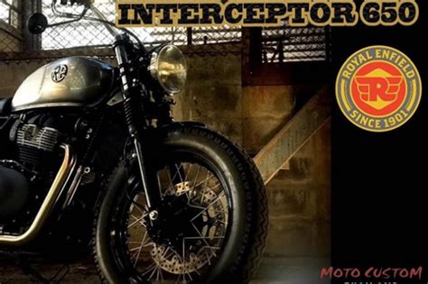 Royal Enfield Interceptor 650 Modified into a Street Tracker Motorcycle ...