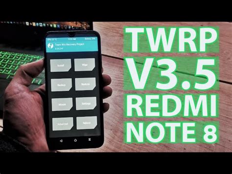 TWRP for Redmi Note 8 Pro 的图像结果