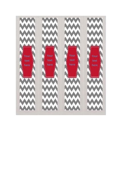 Free Printable Binder Spine Insert Templates [1, 2, 3 Inch] Label &Word