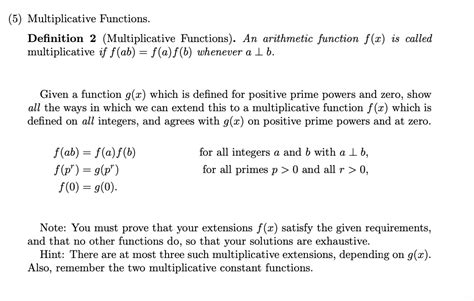 A Function Which Is Multiplicative but Not Totally Multiplicative Example 的图像结果