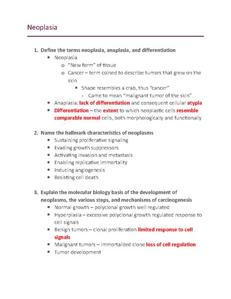 Image result for Tutorial of Neoplasm Table