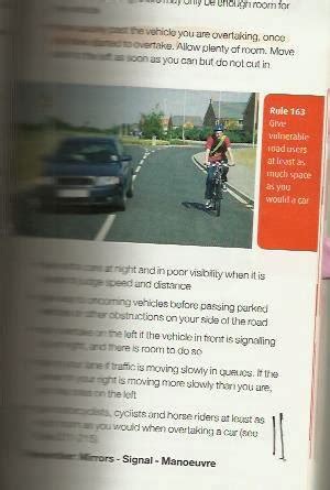 Image result for Rule 163 Highway Code