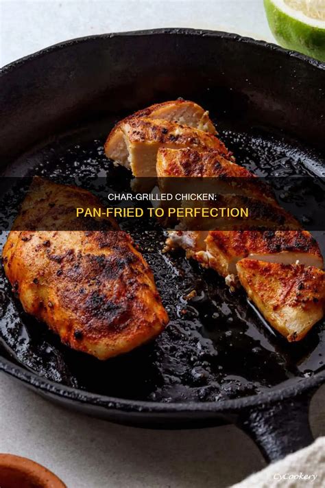 Char-Grilled Chicken: Pan-Fried To Perfection | CyCookery