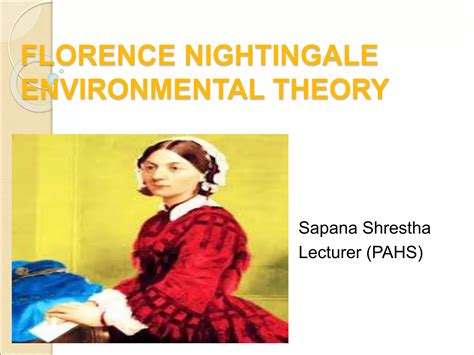 Florence nightingale nursing theory | PPT