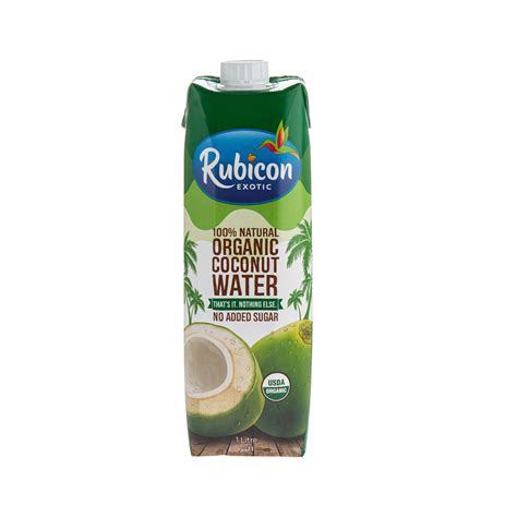 Rubicon Organic Coconut Water 1 Litre Online at Best Price | Lulu KSA