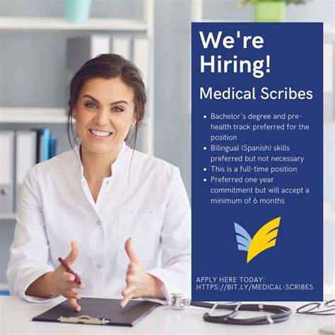 We are hiring Medical Scribes to support a local hospital's Emergency ...