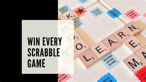 Scrabble Tips and Tricks