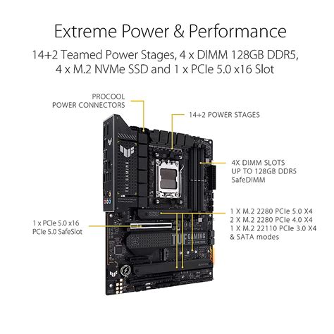 Asus TUF GAMING X670E-PLUS Best Price in India on Thevaluestore.in ...