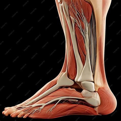 Human Anatomy Detailed Illustration of the Muscles and Bones of the ...