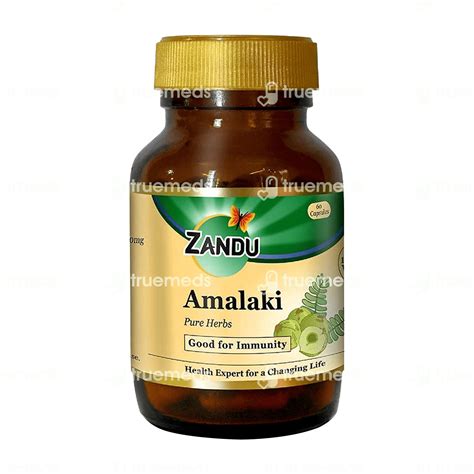 Zandu Amalaki Capsule 60 - Uses, Side Effects, Dosage, Price | Truemeds