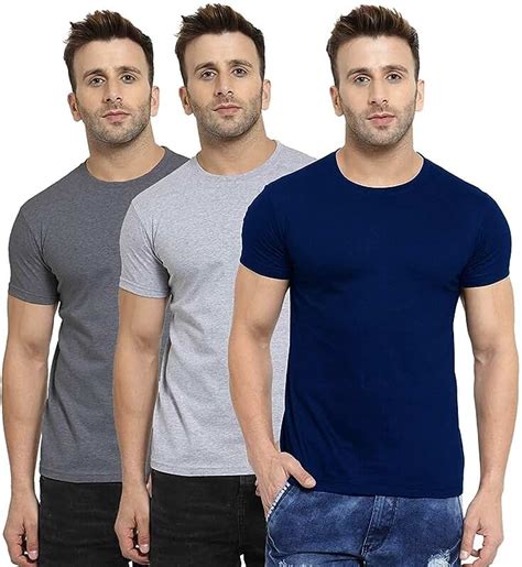 Amazon.in: Half Sleeve - Men's T-Shirts / Men's T-shirts, Polos ...