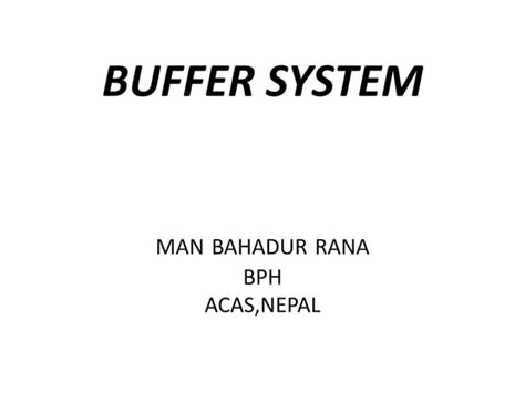 Using the Botoca Buffer System 的图像结果