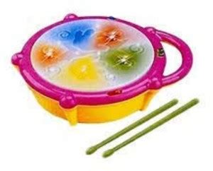 Pepino Good Kids Multicolored Flash Drum Set With Music and Lights ...