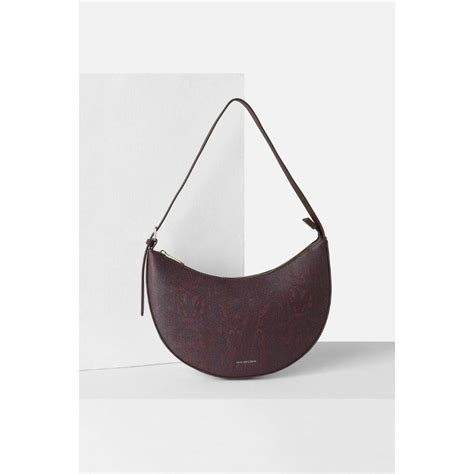 Buy Van Heusen Womens Burgundy Printed Casual Handbag Online