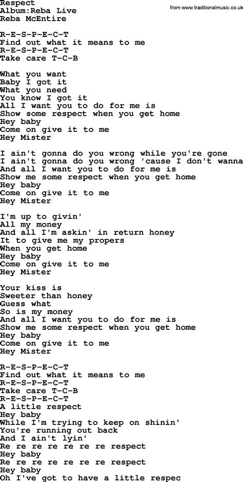 Respect Song 的图像结果