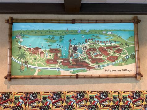Changes Big and Small to Disney’s Polynesian Village Resort – New Map ...