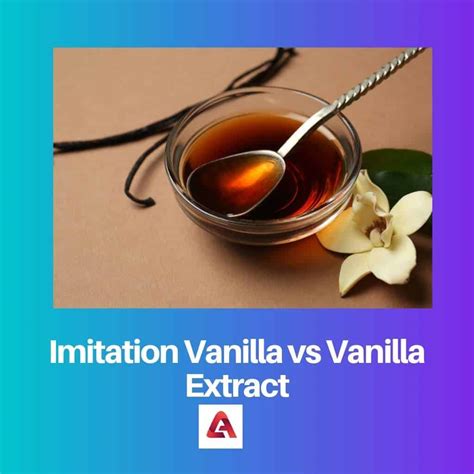 Imitation Vanilla Extract