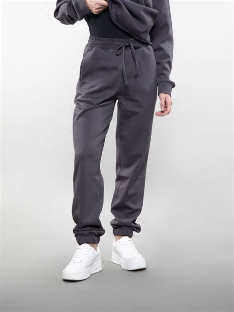 Buy Women's Charcoal Cuffed Joggers Online in India – Love Pangolin