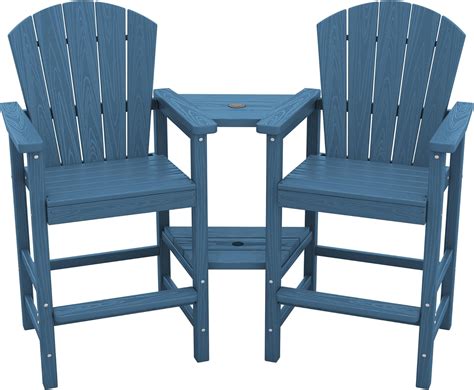 Amazon.com: SERWALL Tall Adirondack Chairs Set of 2 with Double Layer ...