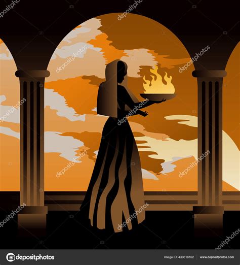 Hestia Greek Goddess